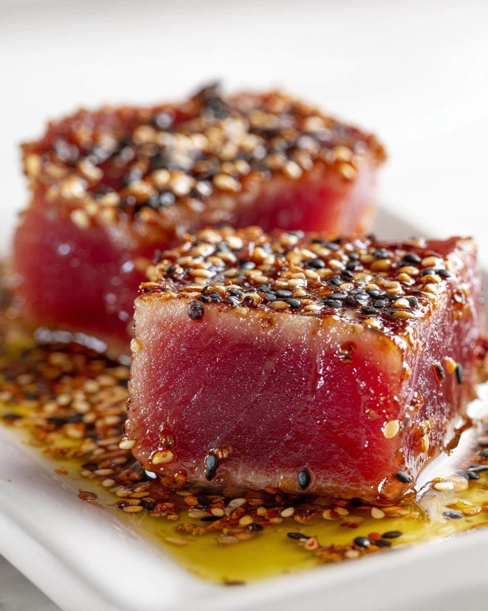 air fryer ahi tuna steak