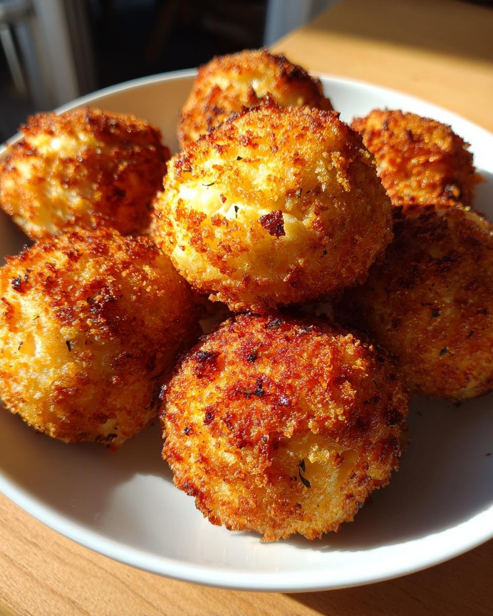 air fryer arancini - detail 1