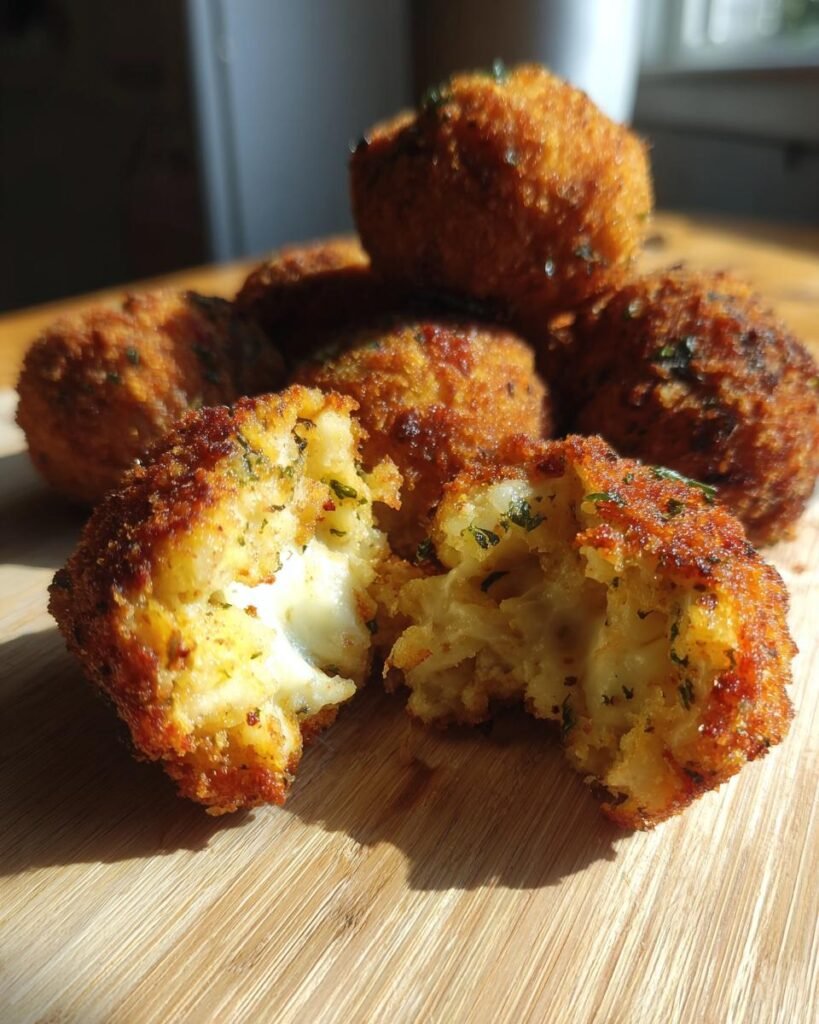 air fryer arancini balls