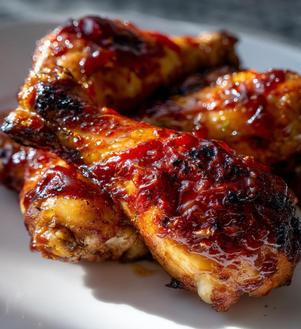 Air-Fryer BBQ Chicken Drumsticks