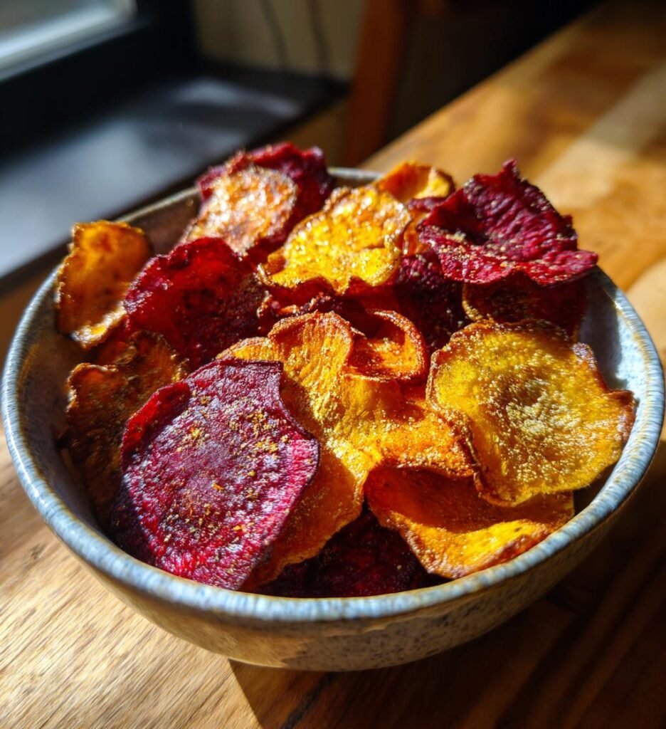 Air-Fryer Beet Chips