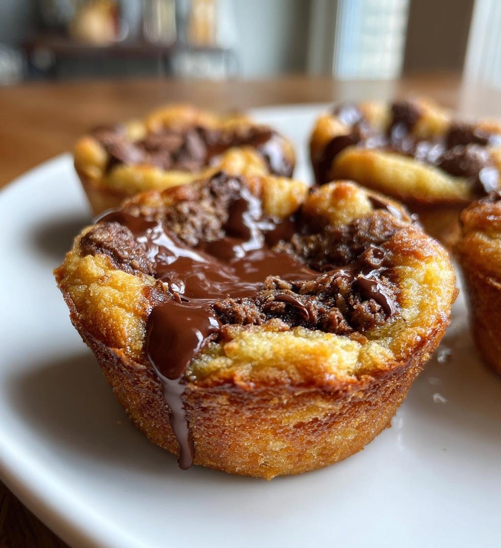 Air-Fryer Chocolate Chip Cookie Cups