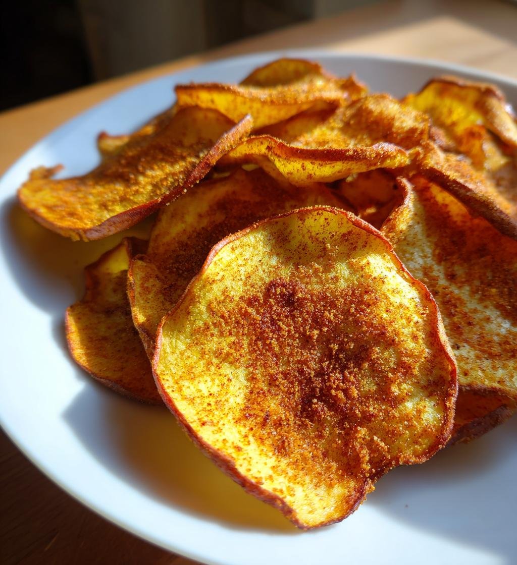 Air-Fryer Cinnamon Apple Chips - detail 1