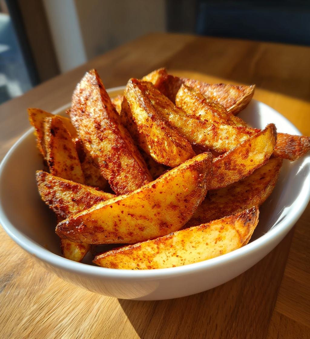 Air-Fryer Potato Wedges with Paprika - detail 1