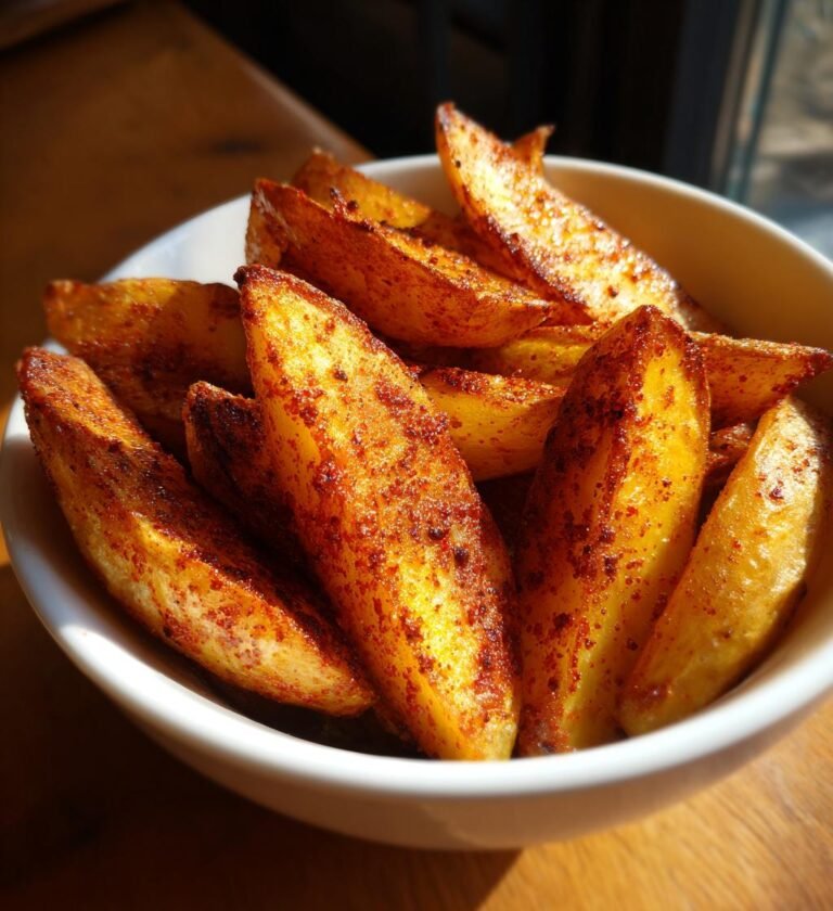Air-Fryer Potato Wedges with Paprika