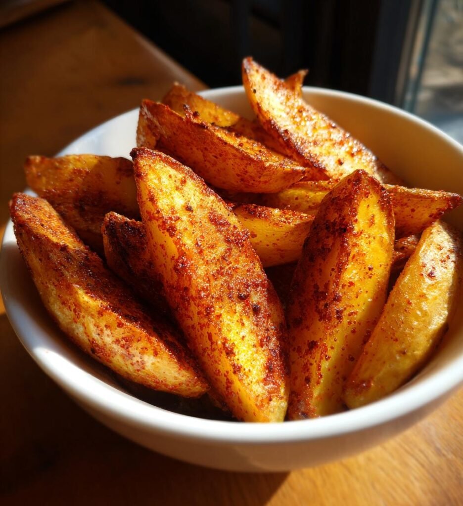 Air-Fryer Potato Wedges with Paprika