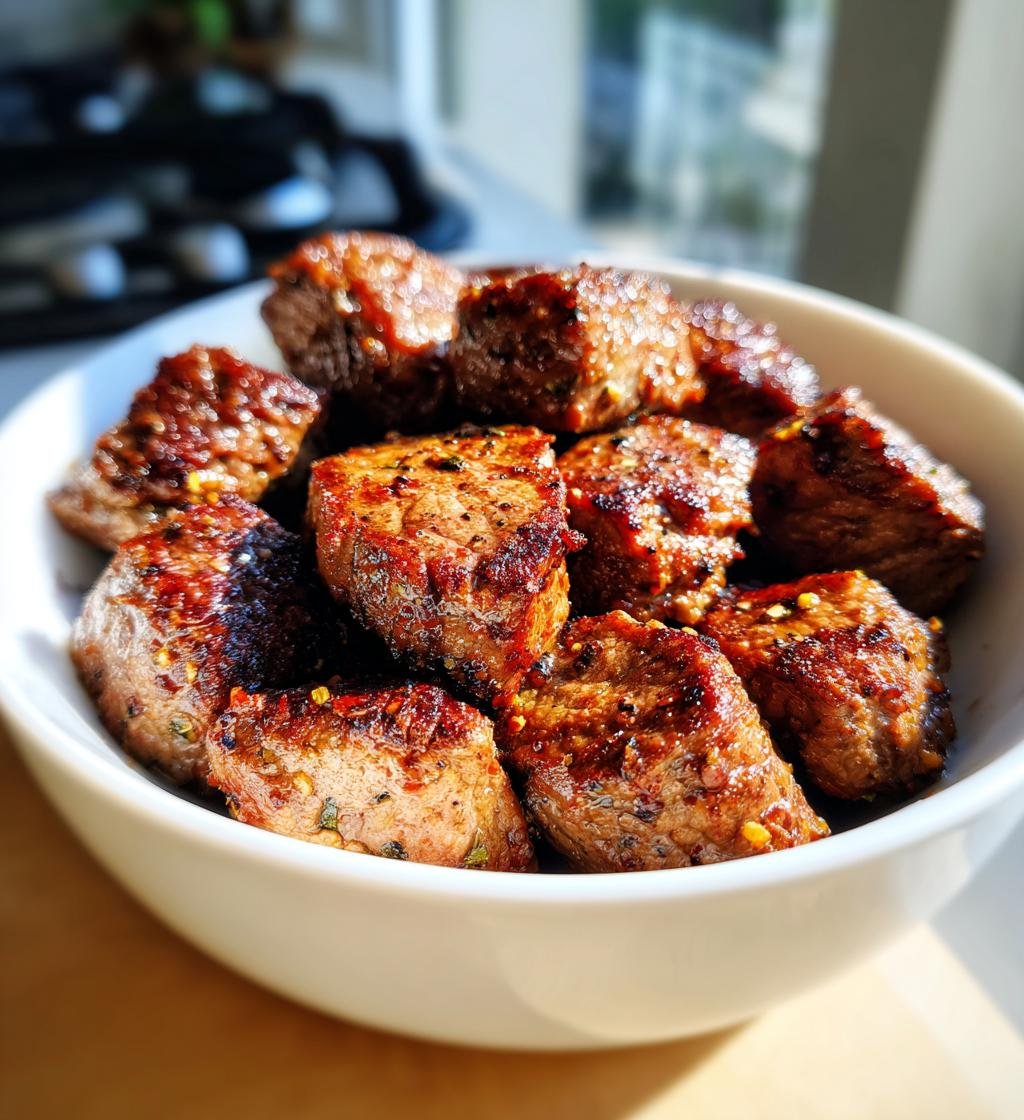 Air-Fryer Steak Bites