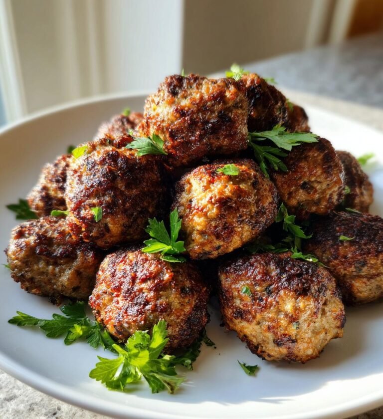 Air-Fryer Turkey Meatballs