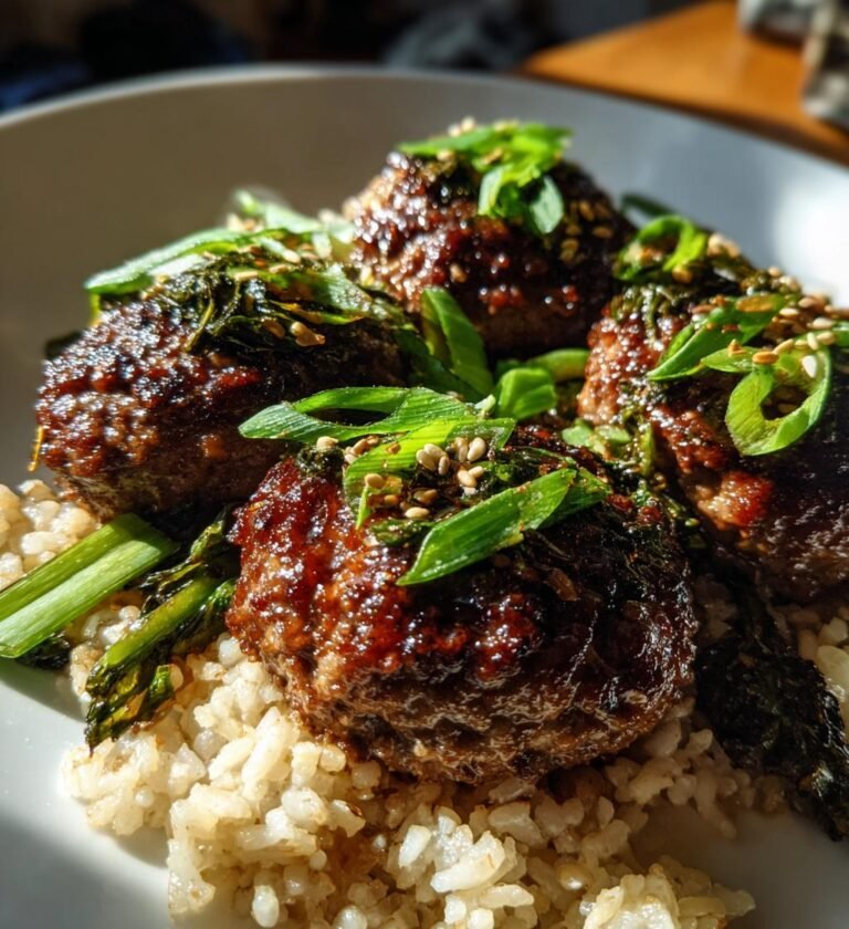 Air fryer Korean-style beef bowl