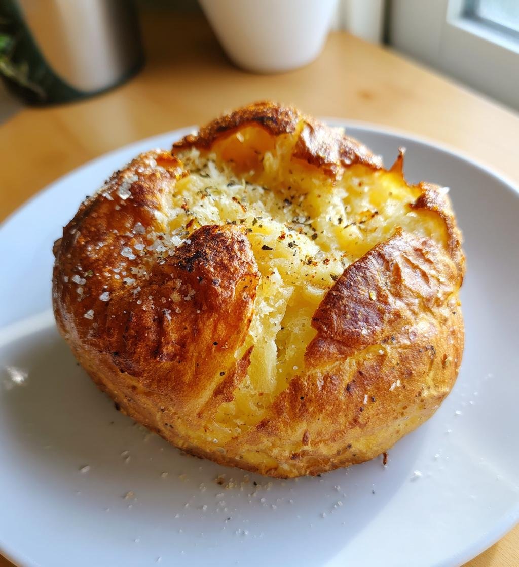 Air fryer baked potatoes
