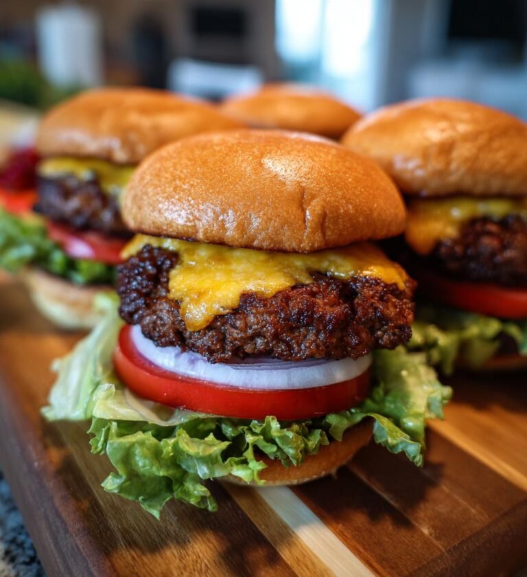 Air fryer burgers 🍔
