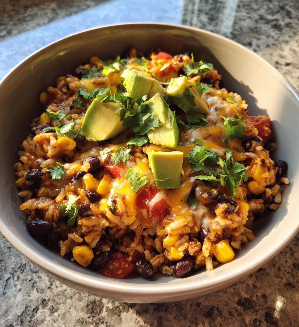Air fryer burrito bowl - detail 1