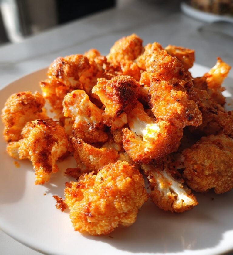 Air fryer cauliflower wings