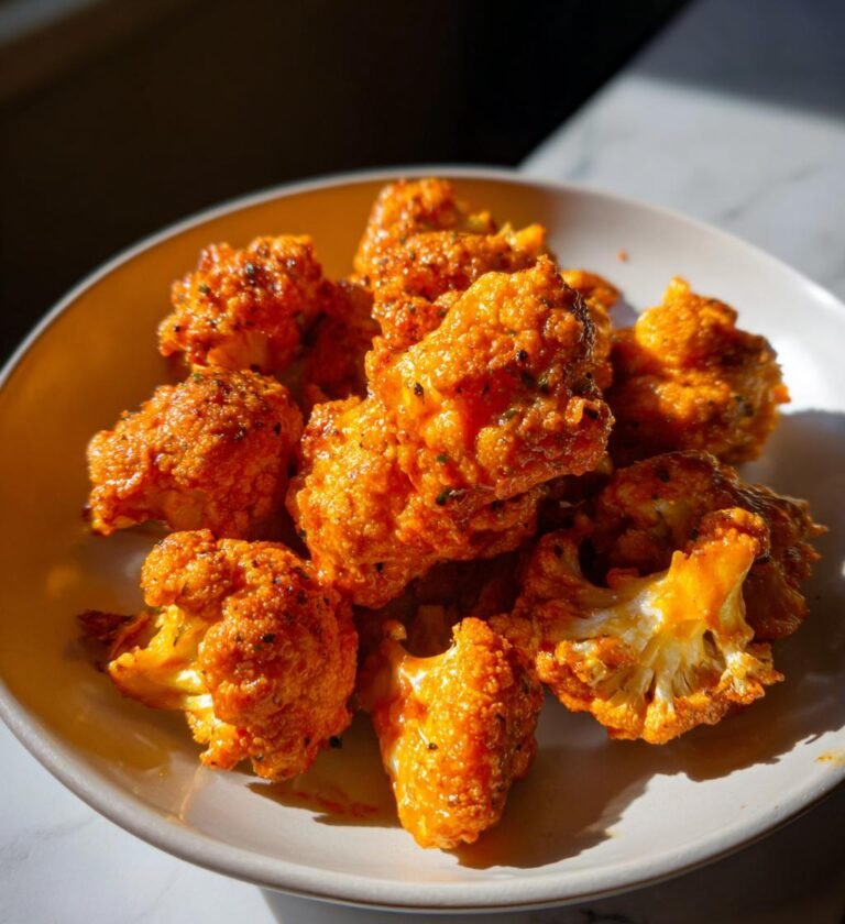 Air fryer cauliflower wings