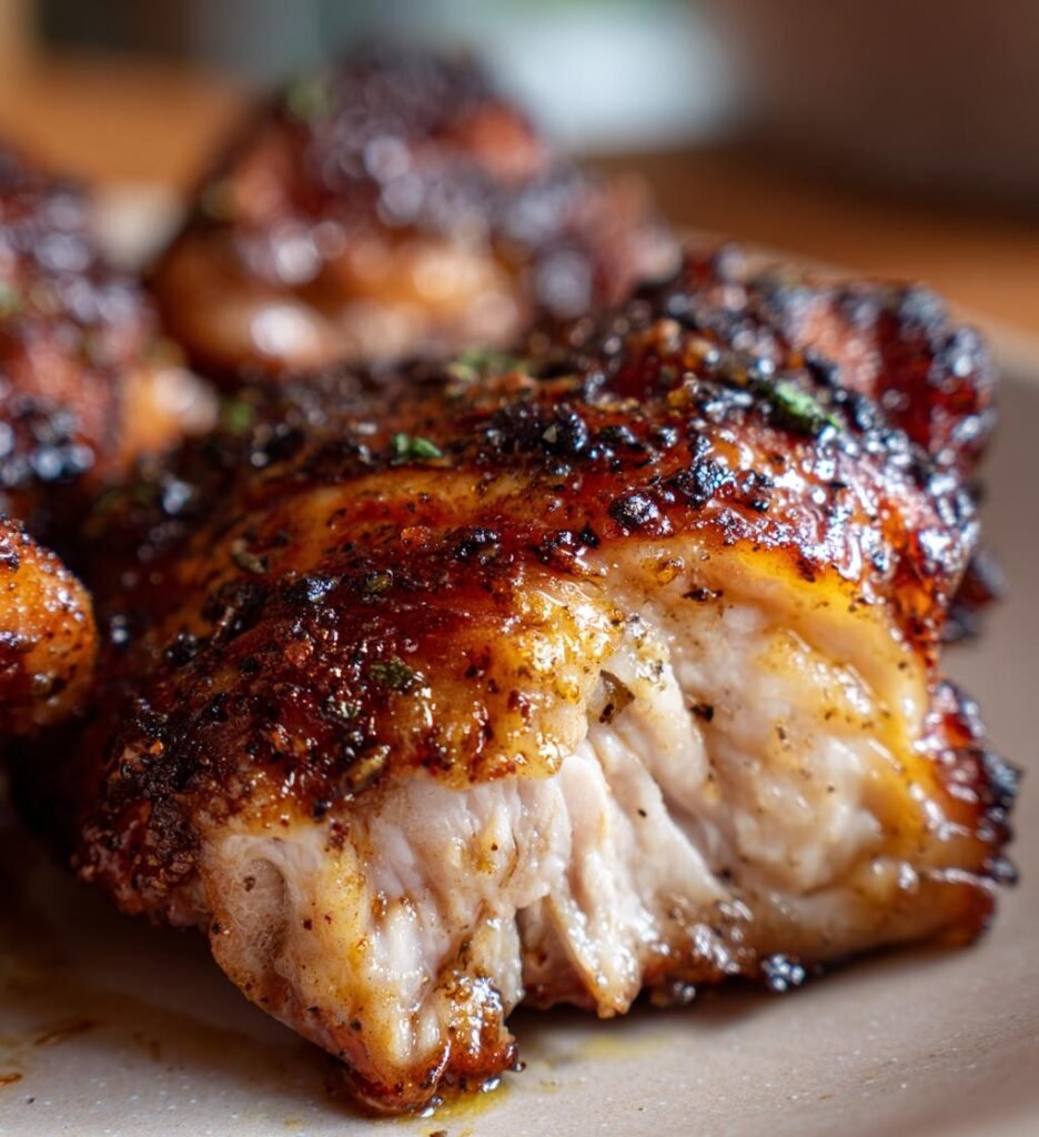 Air fryer chicken thighs