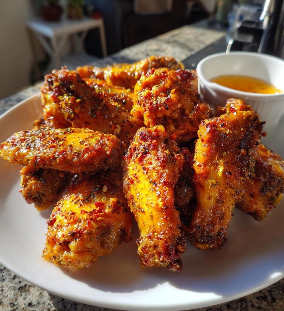 Air fryer chicken wings