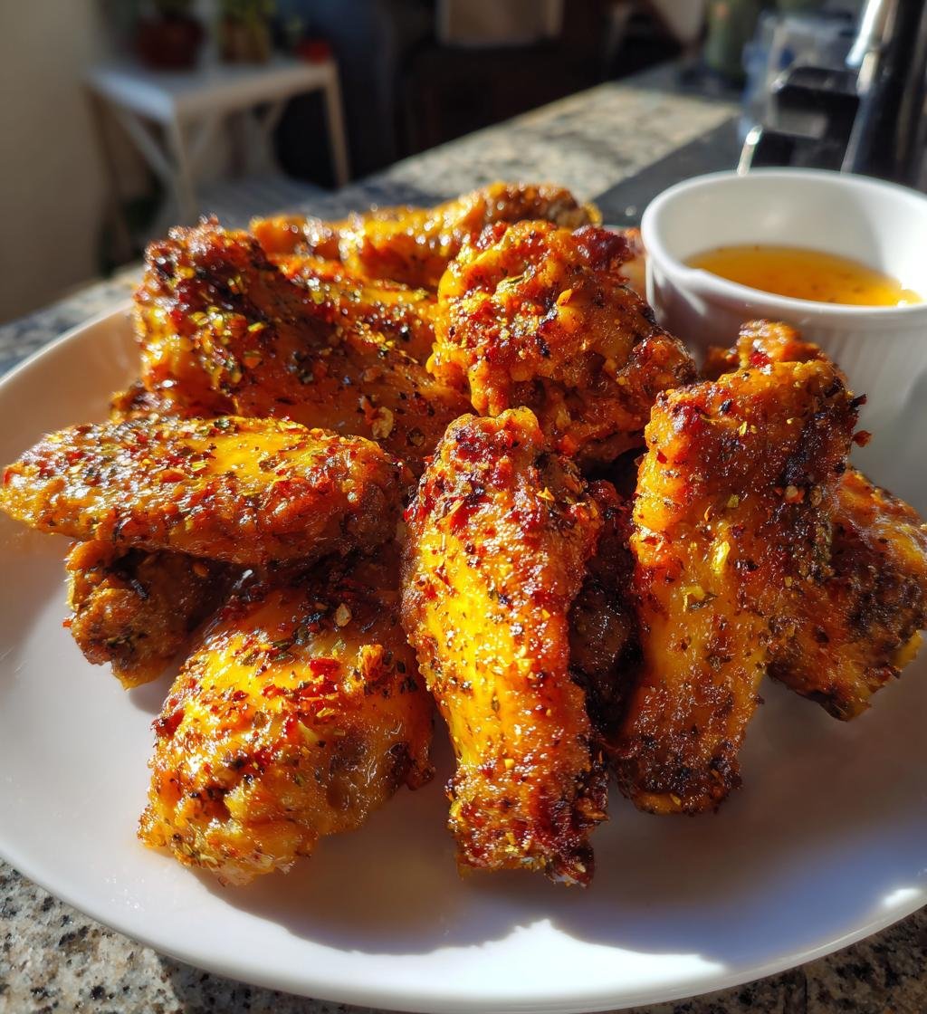 Air fryer chicken wings