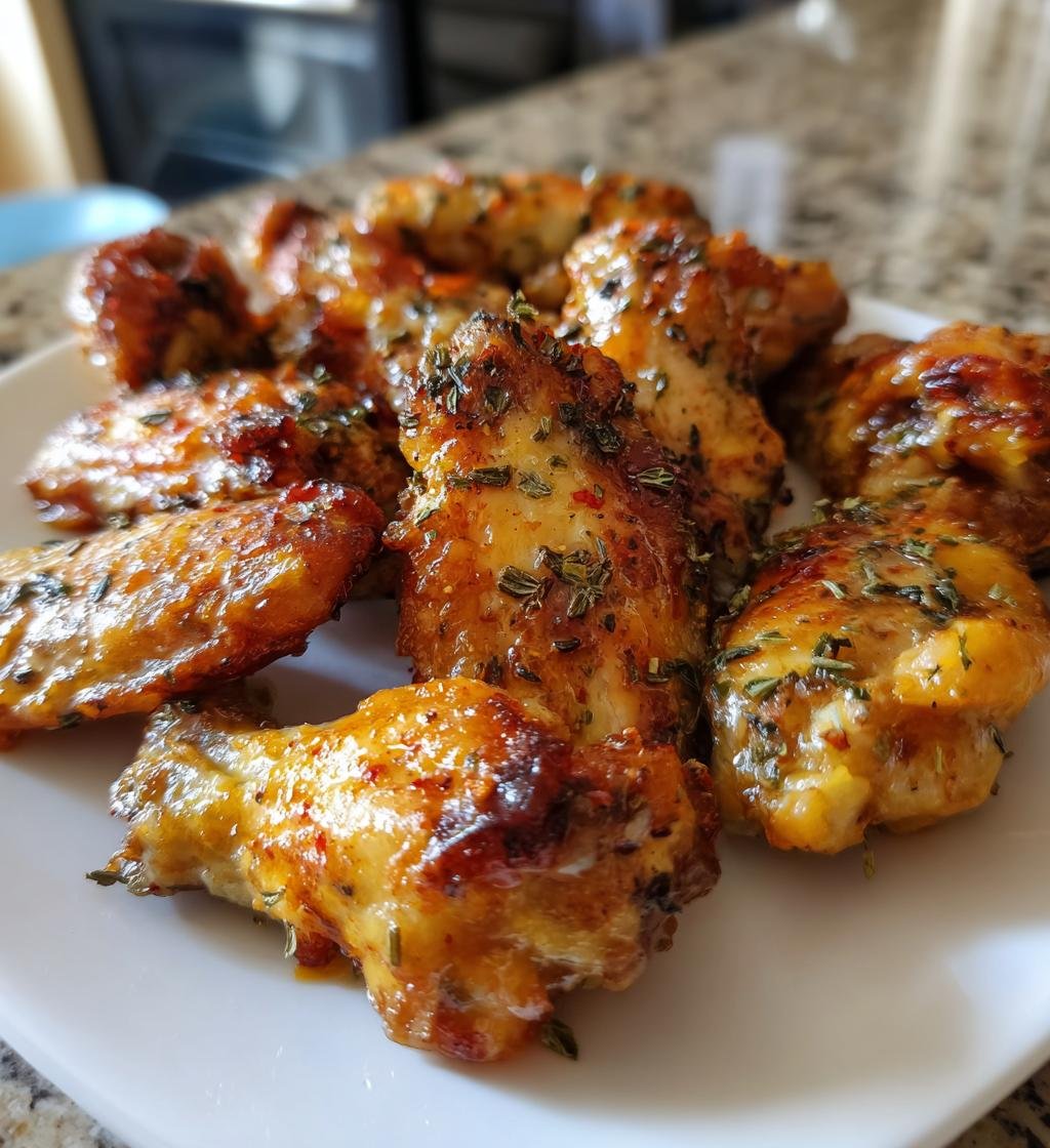 Air fryer chicken wings