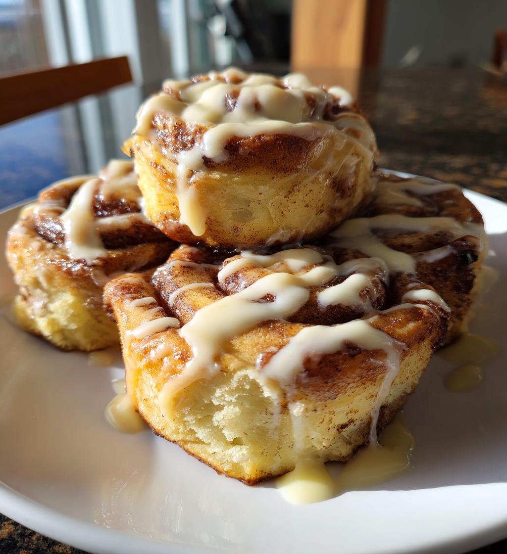 Air fryer cinnamon rolls