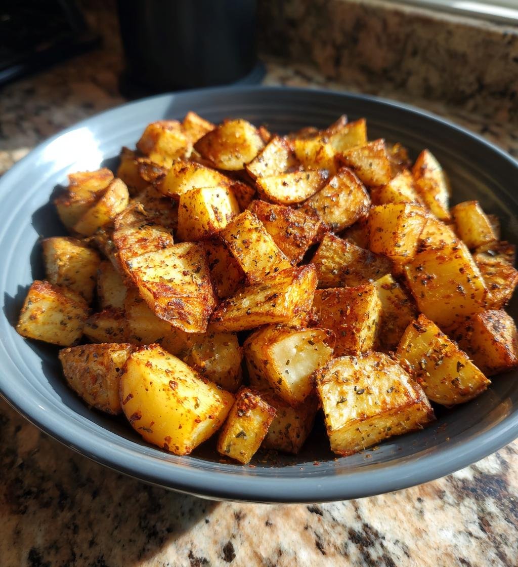 Air fryer crispy potatoes 🥔