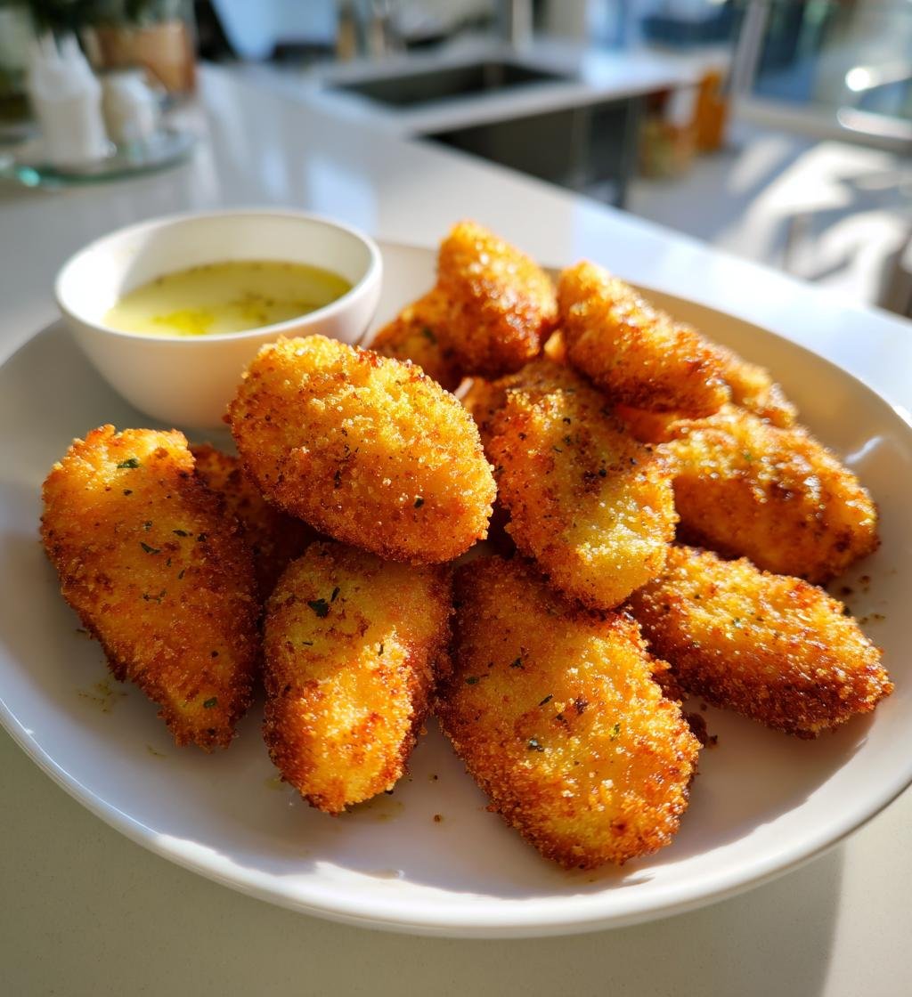 Air fryer frozen chicken tenders - detail 1