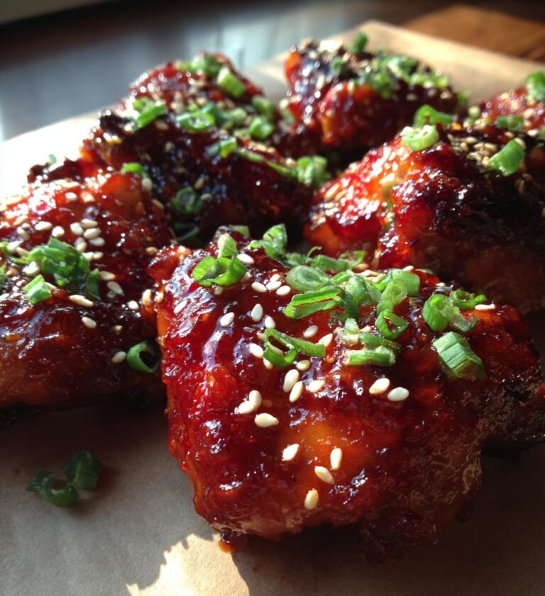 Air fryer gochujang chicken (Korean trend)