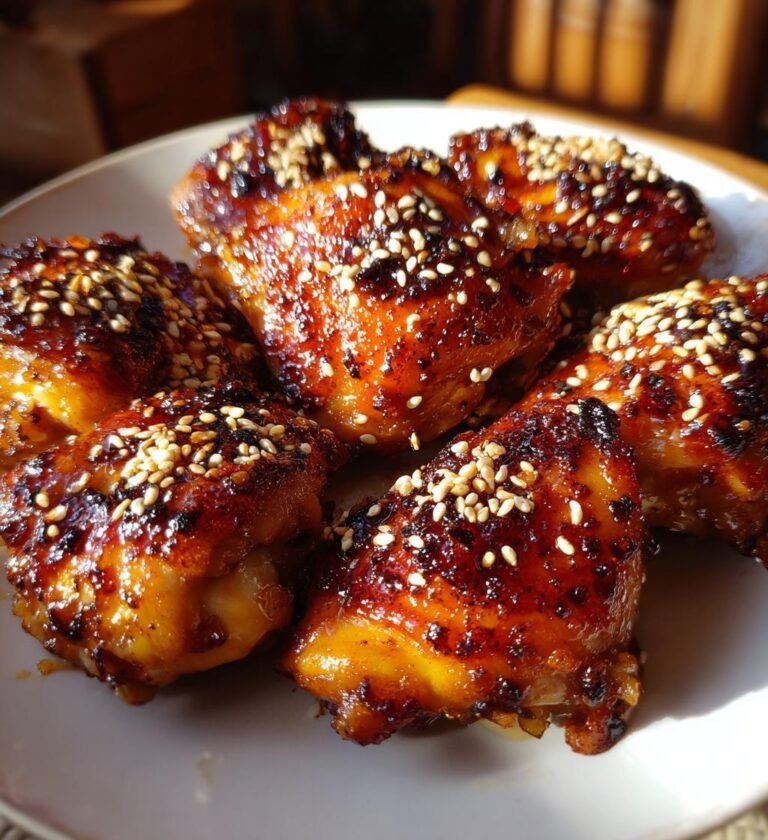 Air fryer honey garlic chicken