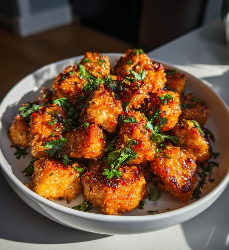 Air fryer honey mustard salmon bites