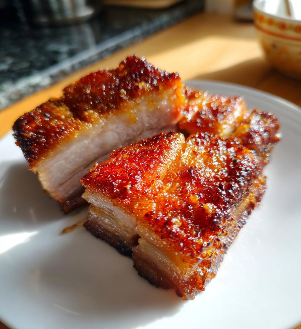 Air fryer lechon kawali (Filipino trend)