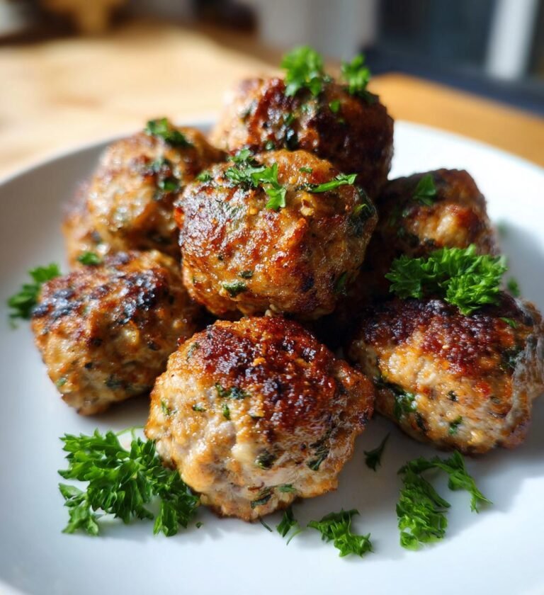Air fryer meatballs