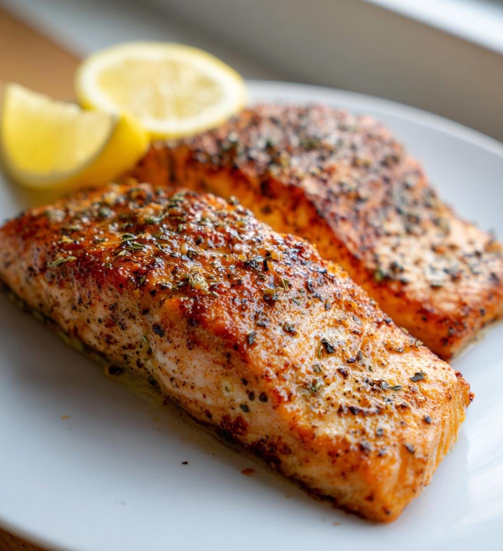 Air fryer salmon (ready in 8 minutes) - detail 1