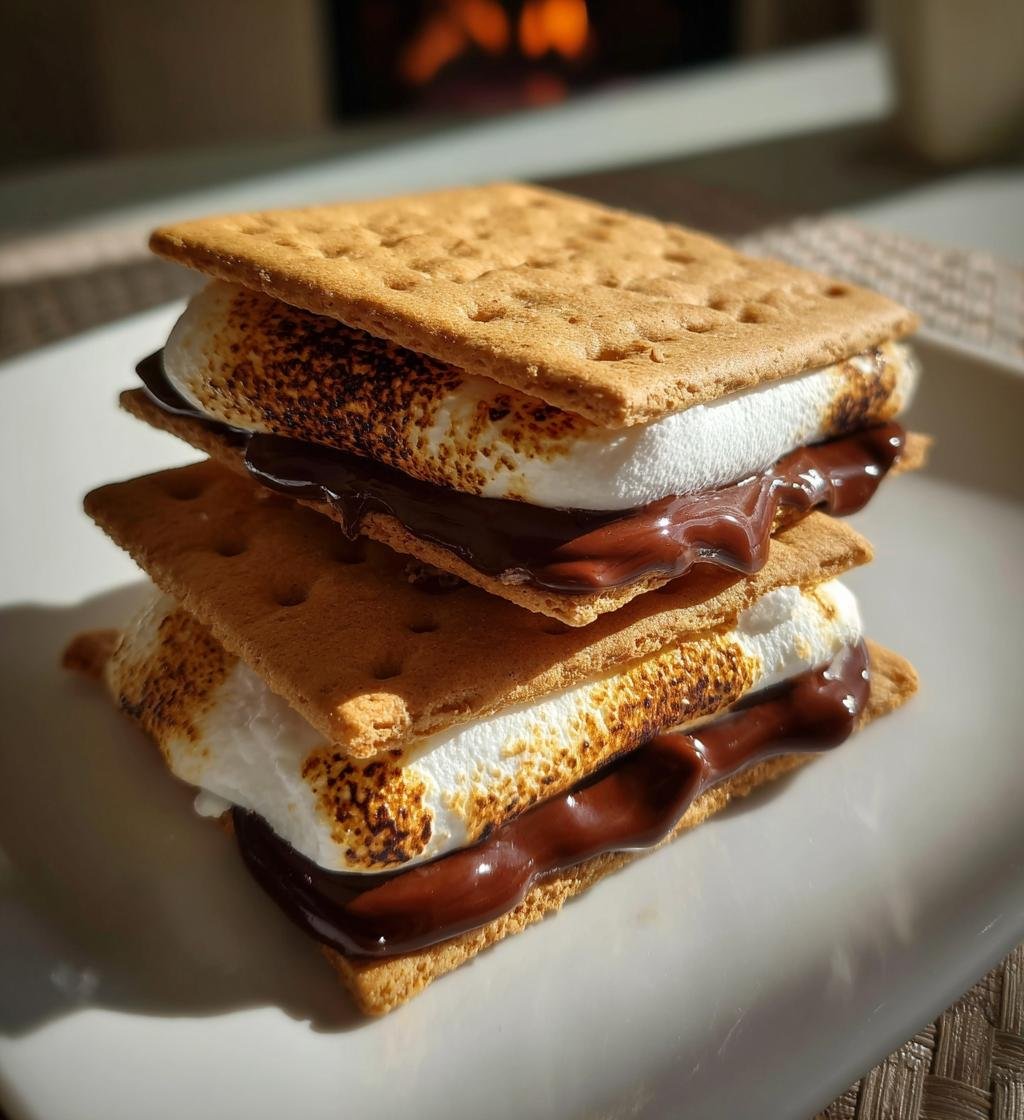 Air fryer s’mores