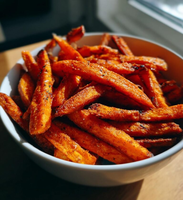 Air fryer sweet potato fries