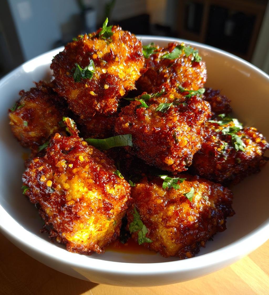 Air fryer tofu bites 🌱