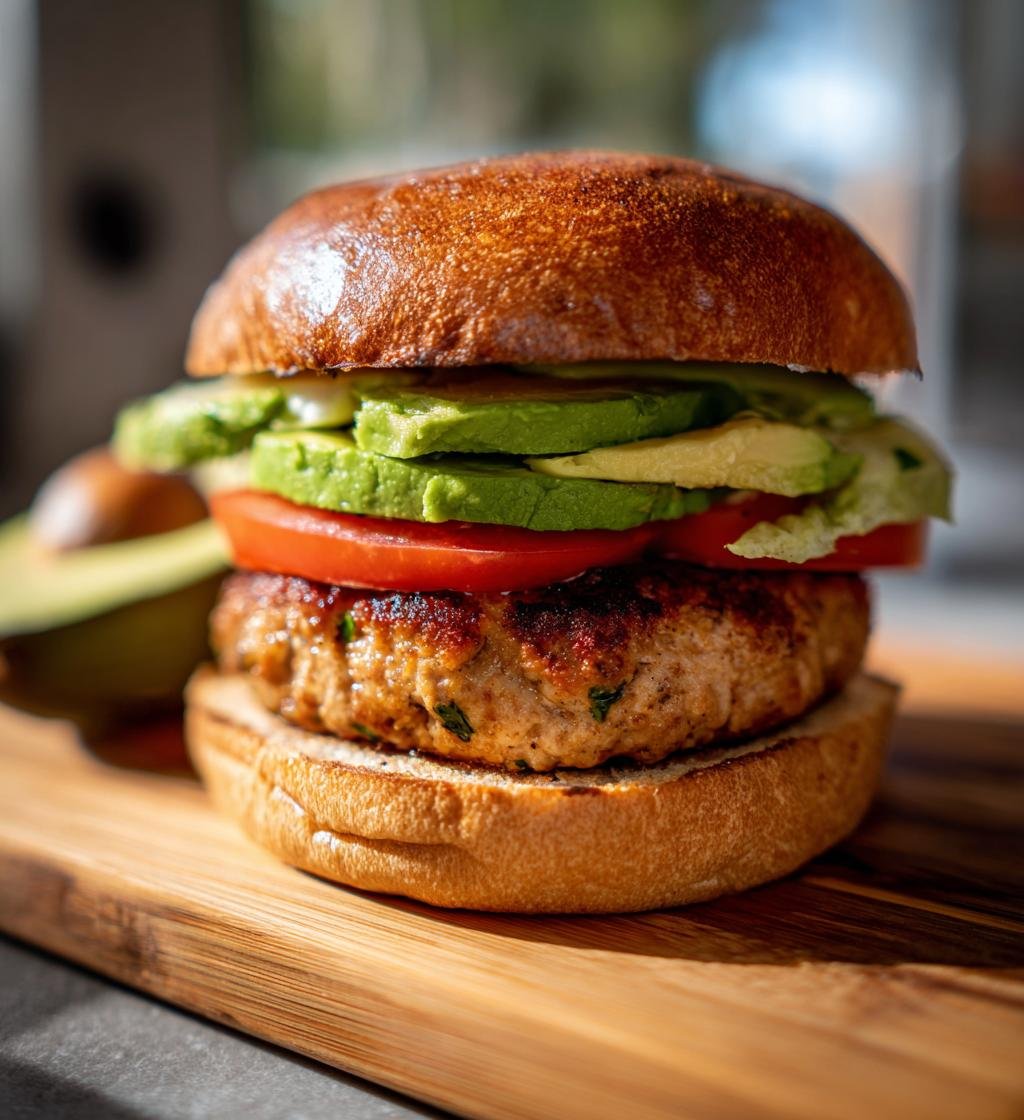 Air fryer turkey burgers