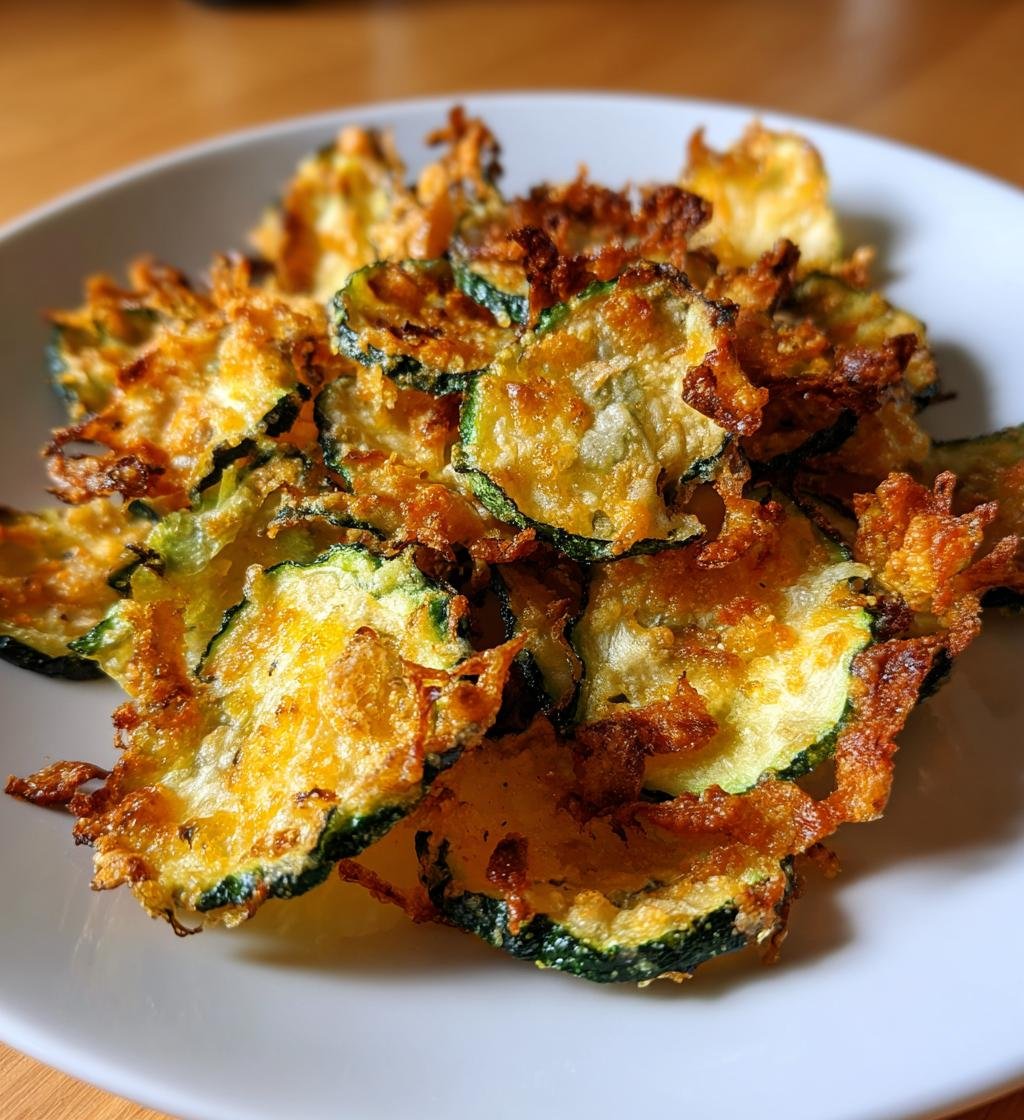 Air fryer zucchini chips - detail 1