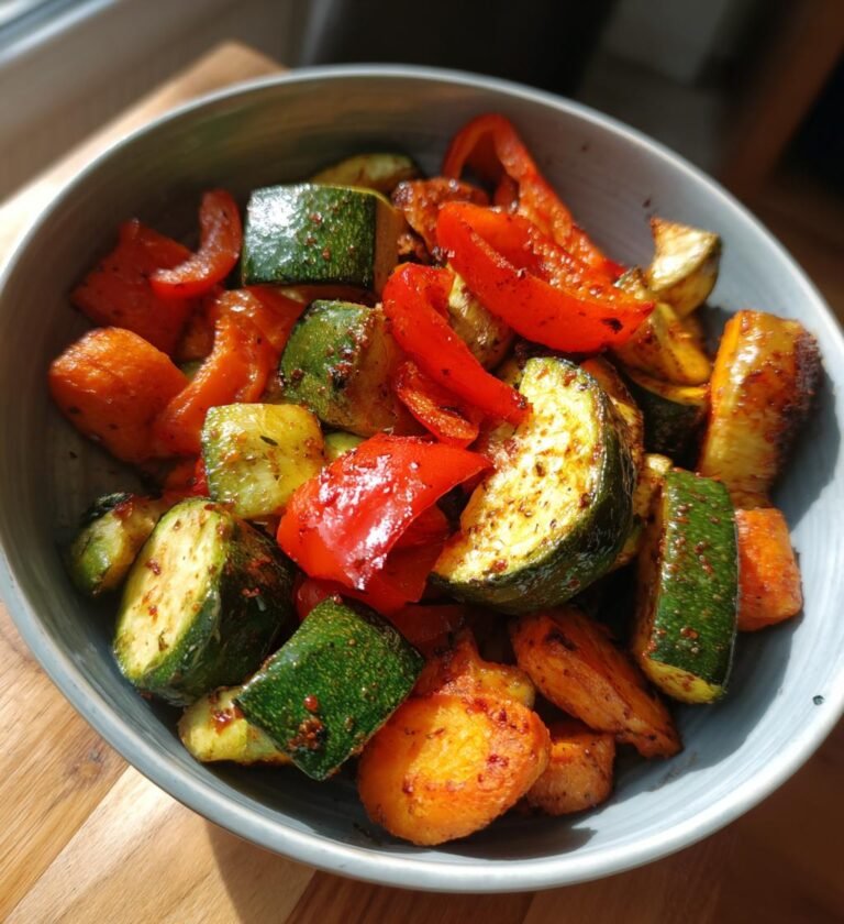 Easy vegetarian air fryer recipes (under 10 min)