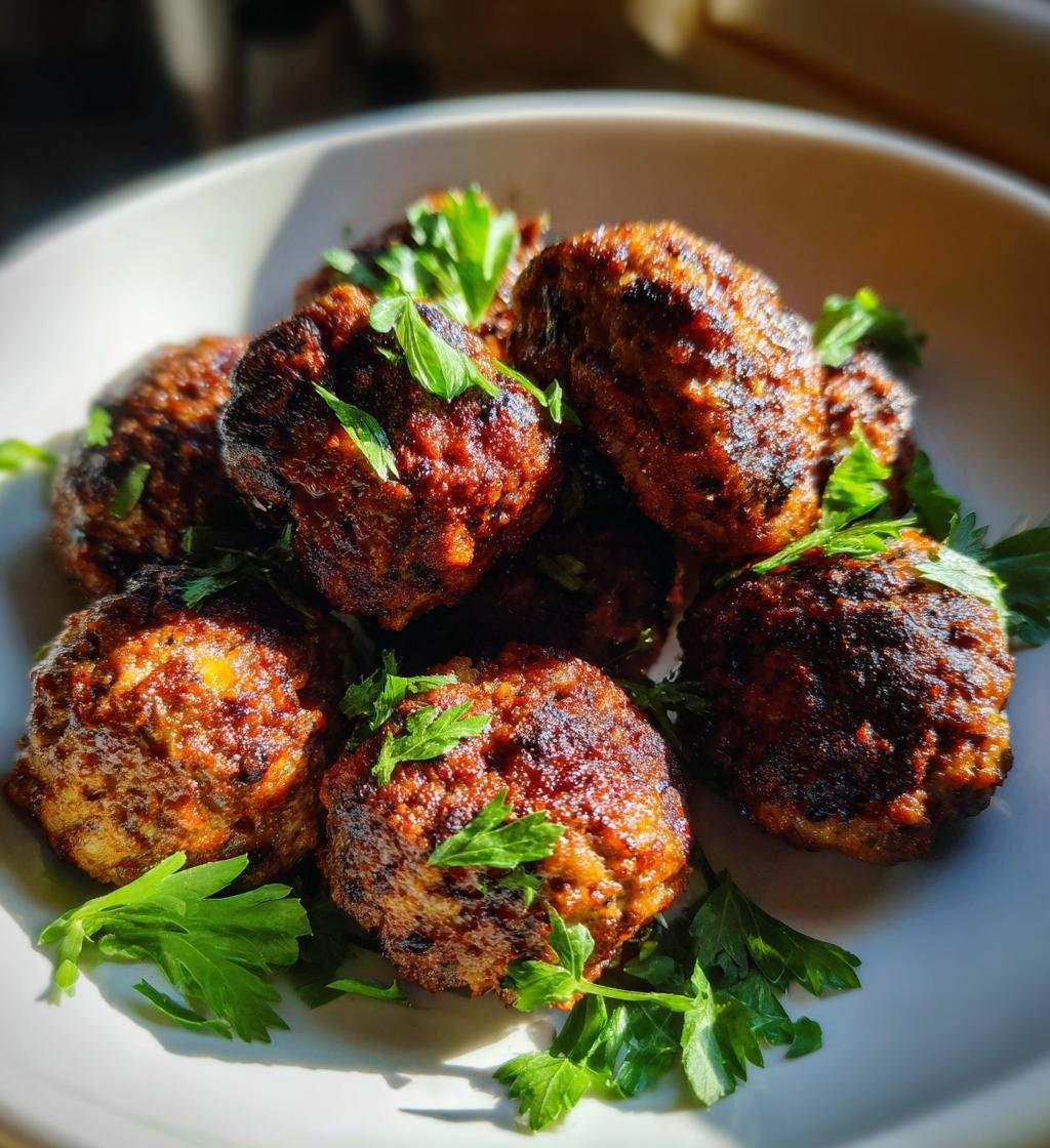 Air fryer meatballs