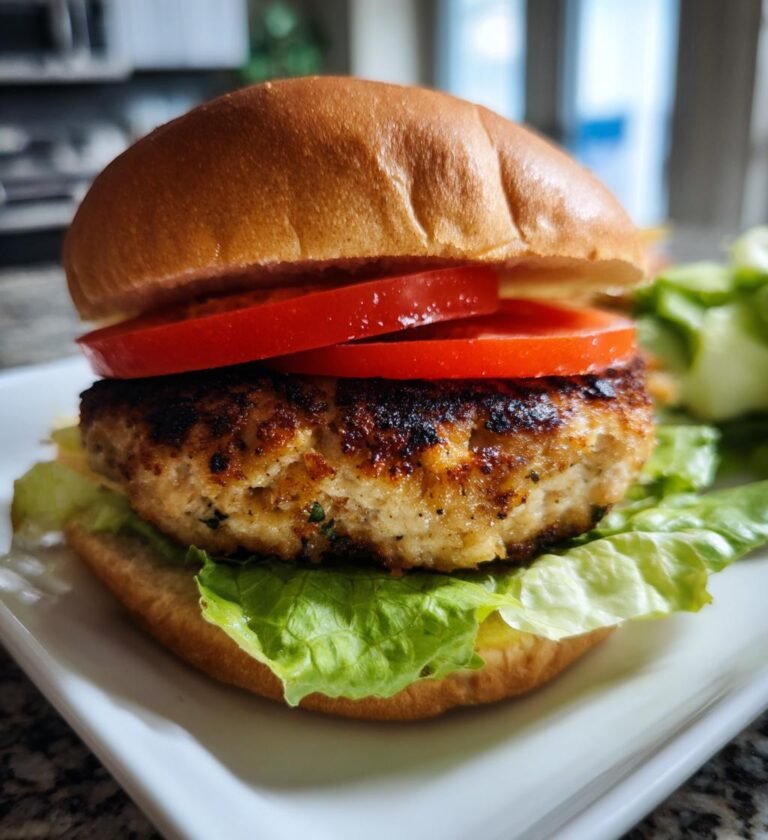 Air fryer turkey burgers