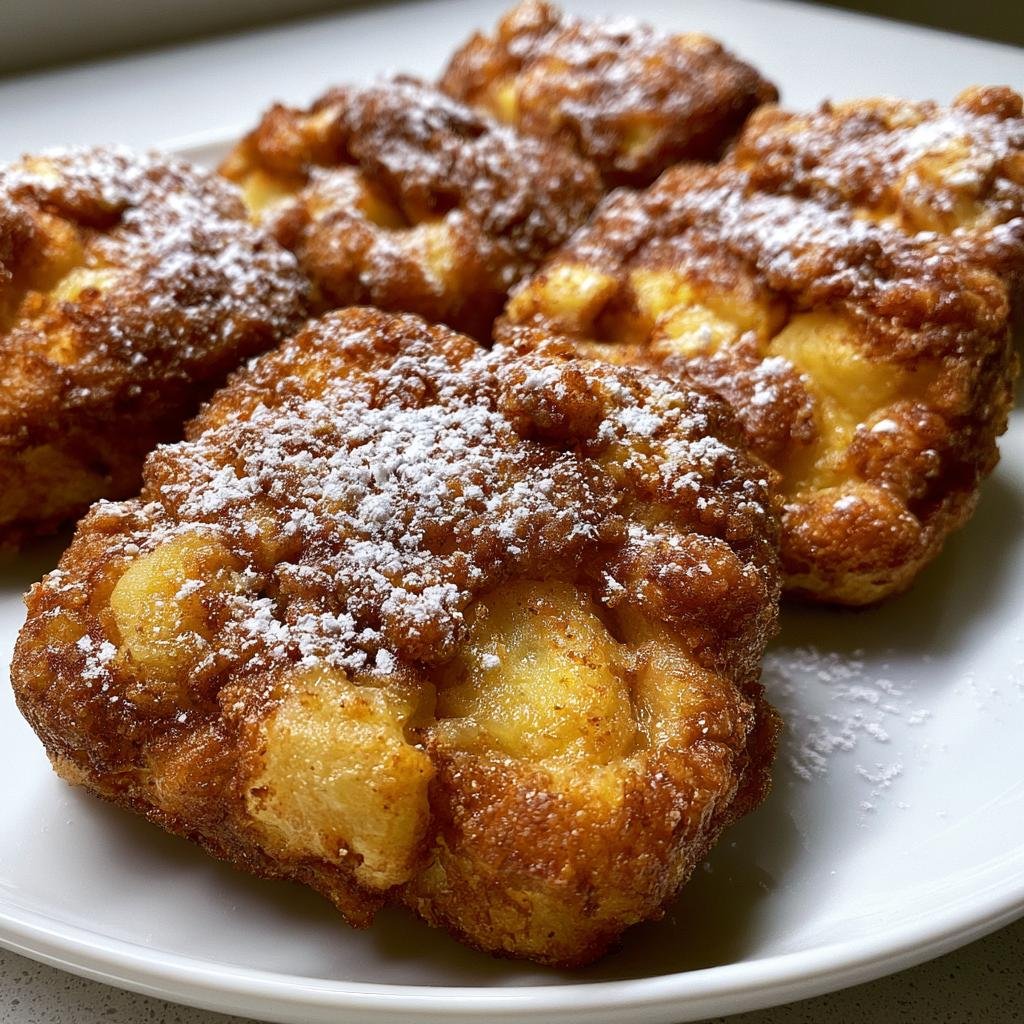 Air Fryer Apple Fritters