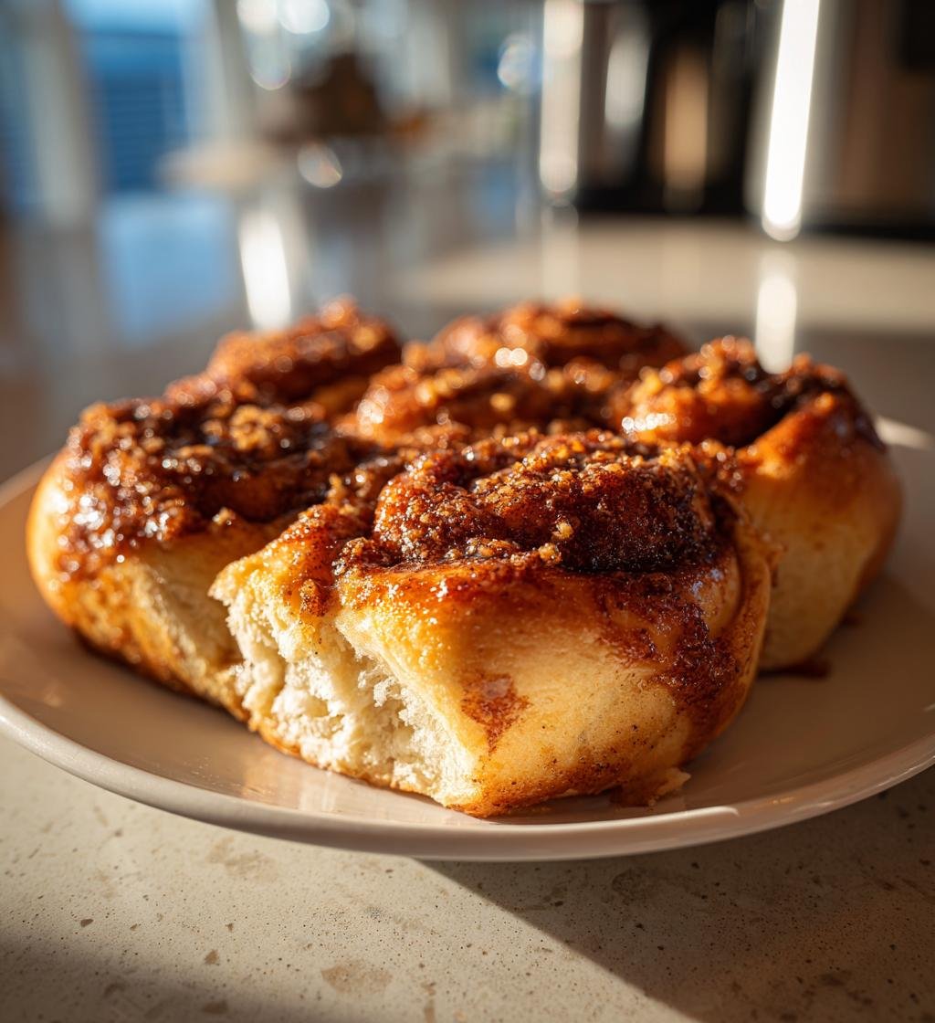 Air Fryer Cinnamon Rolls
