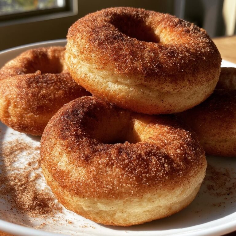 Air Fryer Cinnamon Sugar Donuts