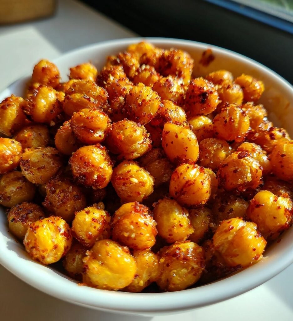 Air Fryer Crispy Chickpeas