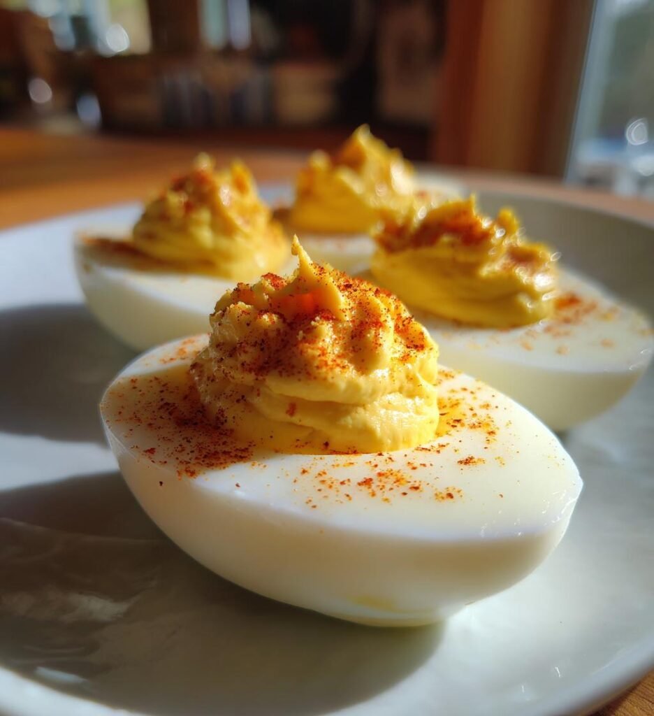 Air Fryer Deviled Eggs