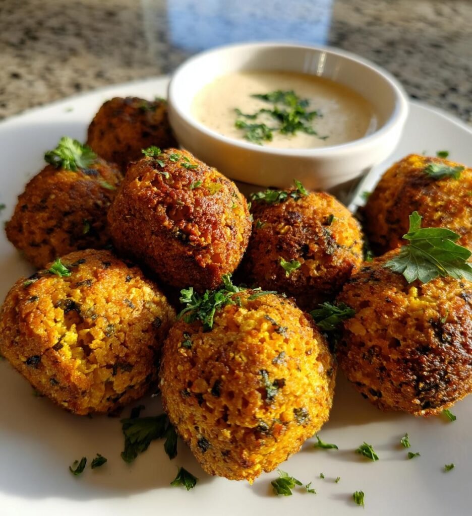 Air Fryer Falafel Bites
