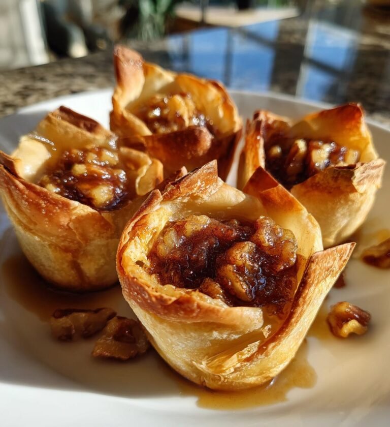 Air Fryer Pecan Pie Bites