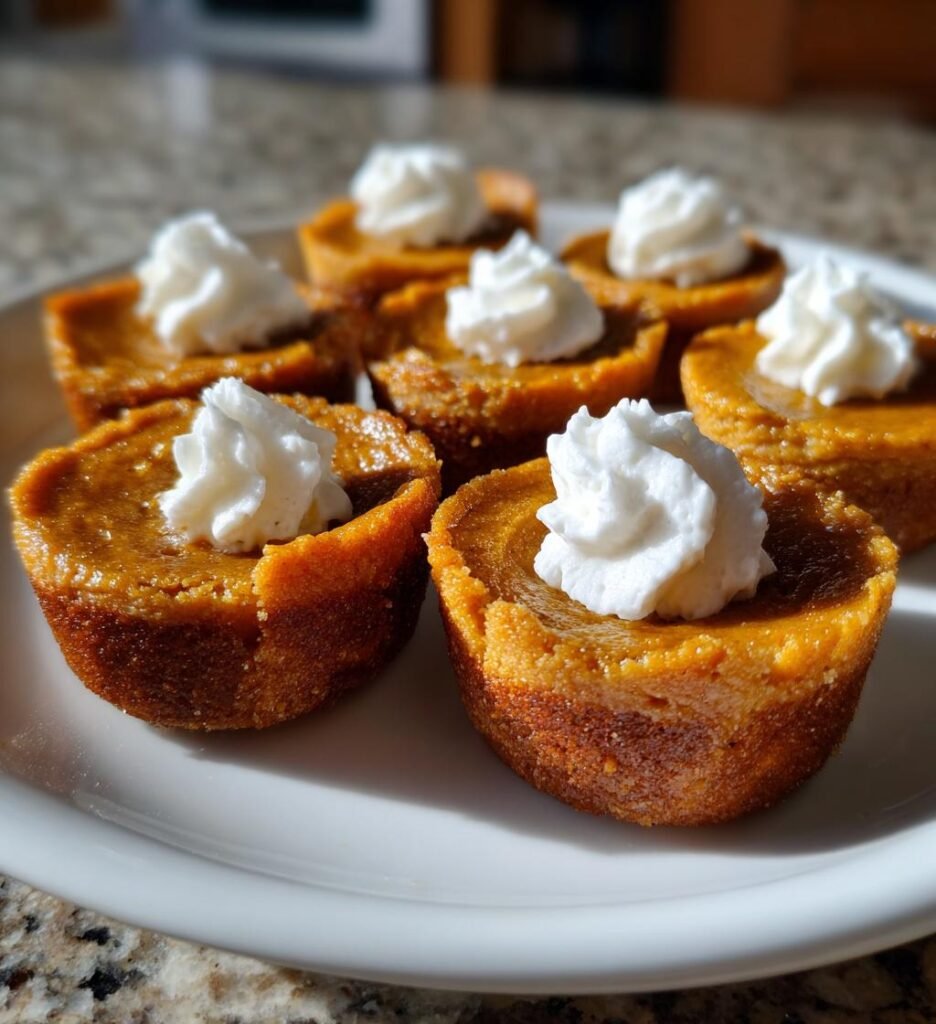 Air Fryer Pumpkin Pie Bites