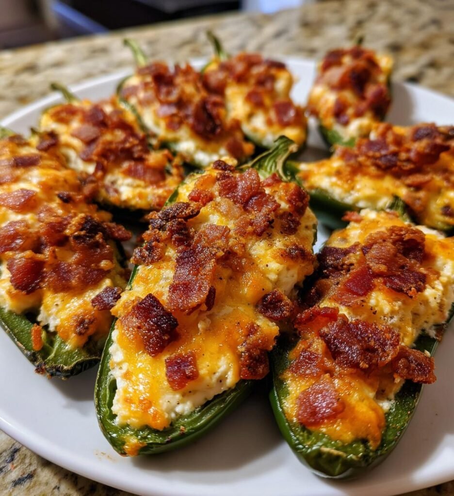 Air Fryer Stuffed Jalapeños (Cream Cheese)