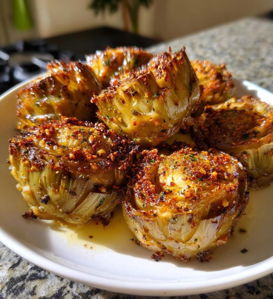 Air Fryer Artichoke Hearts