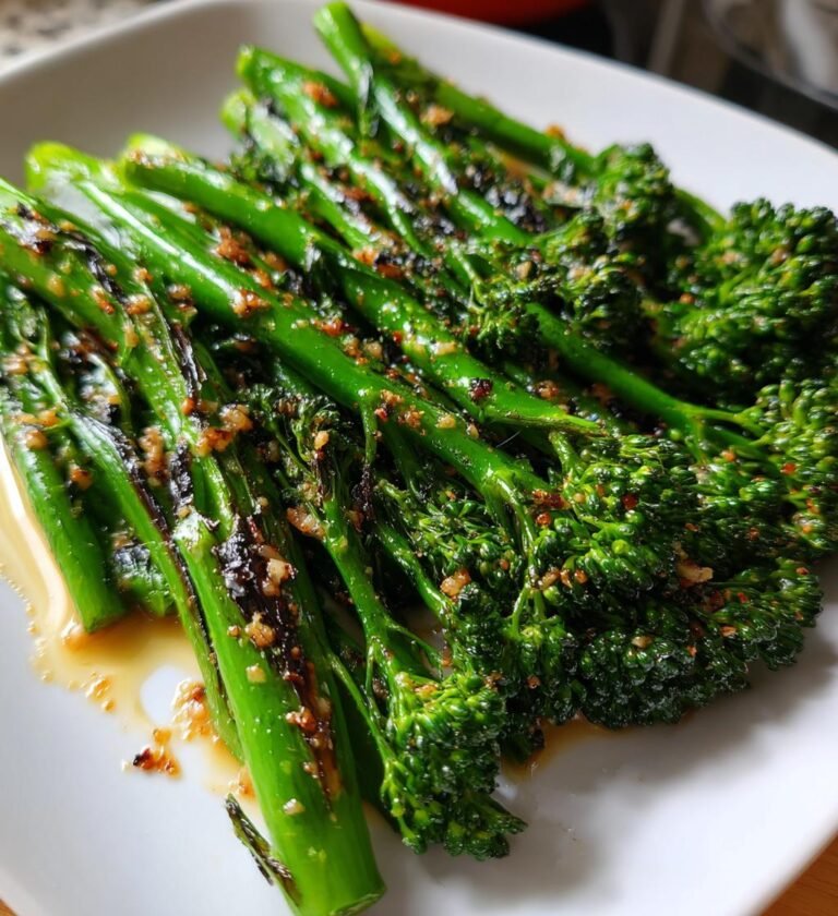 Air Fryer Broccolini